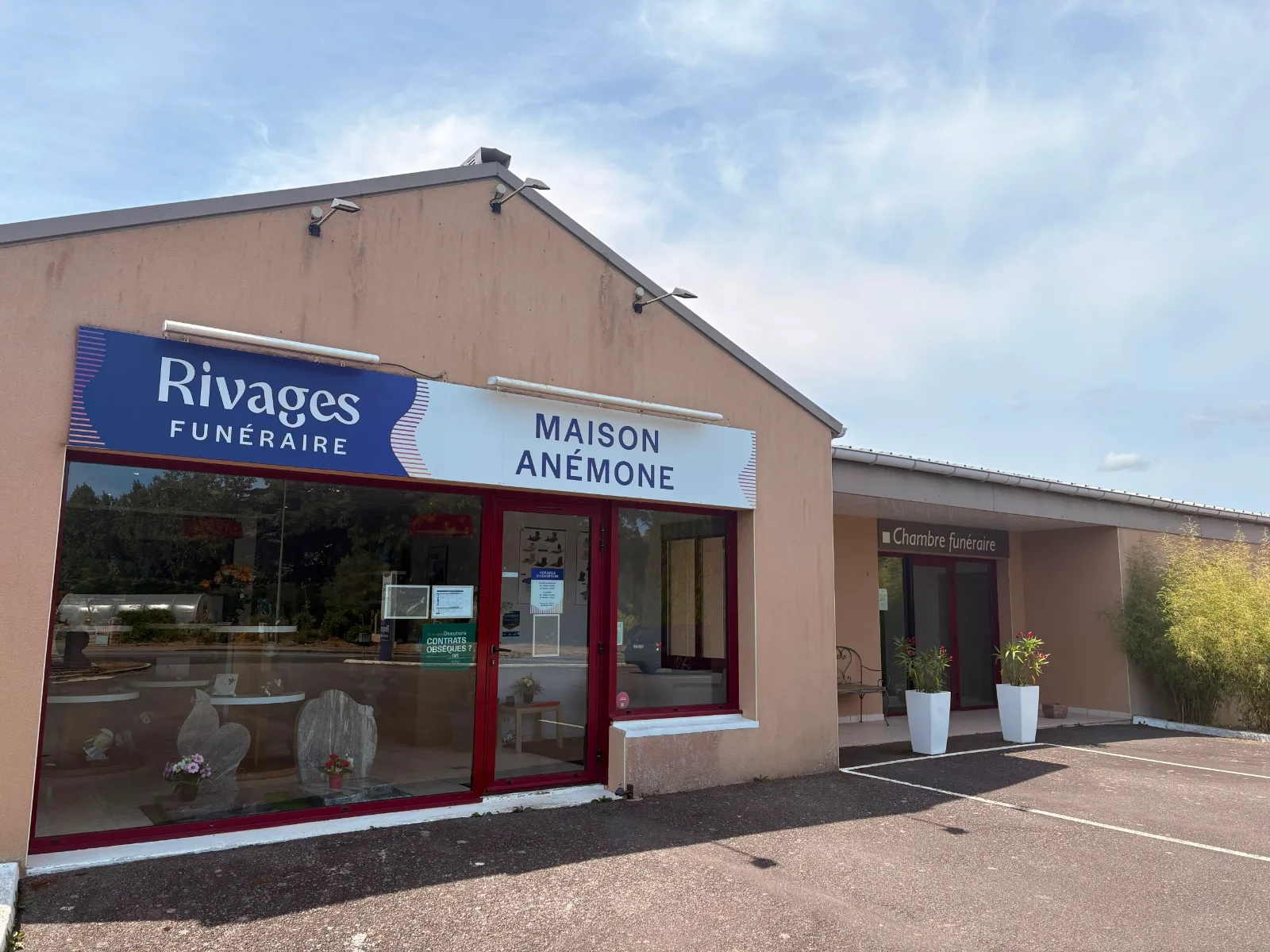 Maison Anémone  — maison funéraire Rivages