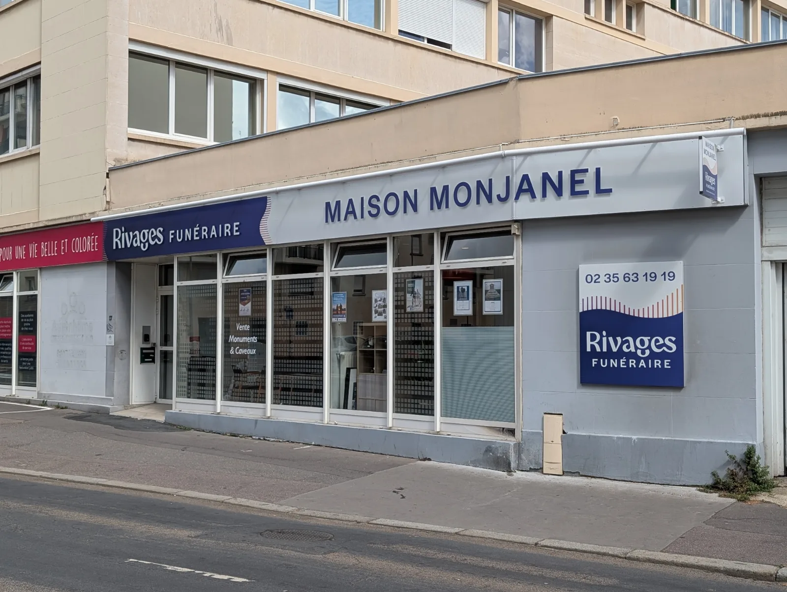 Maison Monjanel Seine Maritime — maison funéraire Rivages